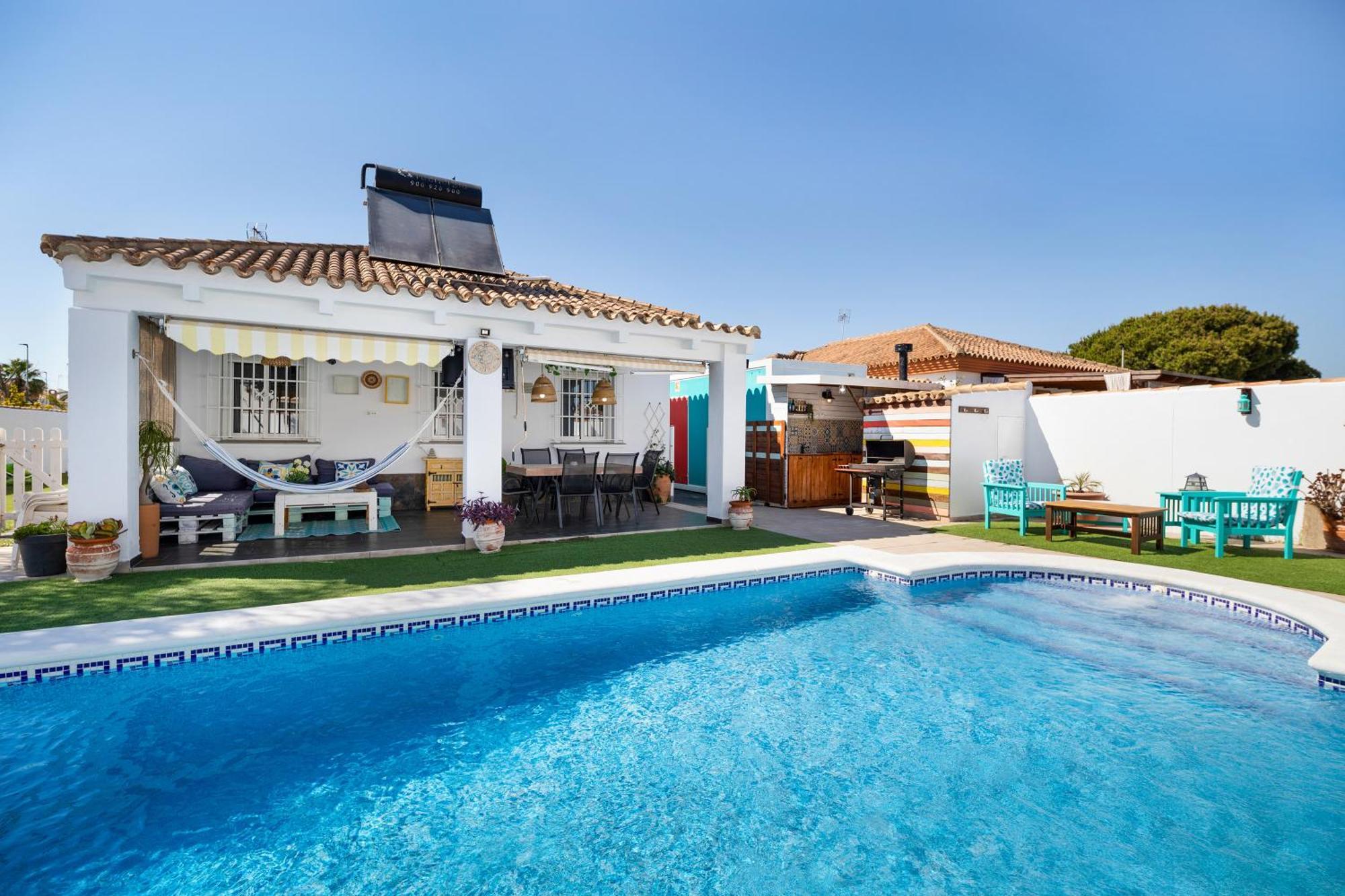 Casa Las Golondrinas-Solo Familias Chiclana de la Frontera Exterior photo